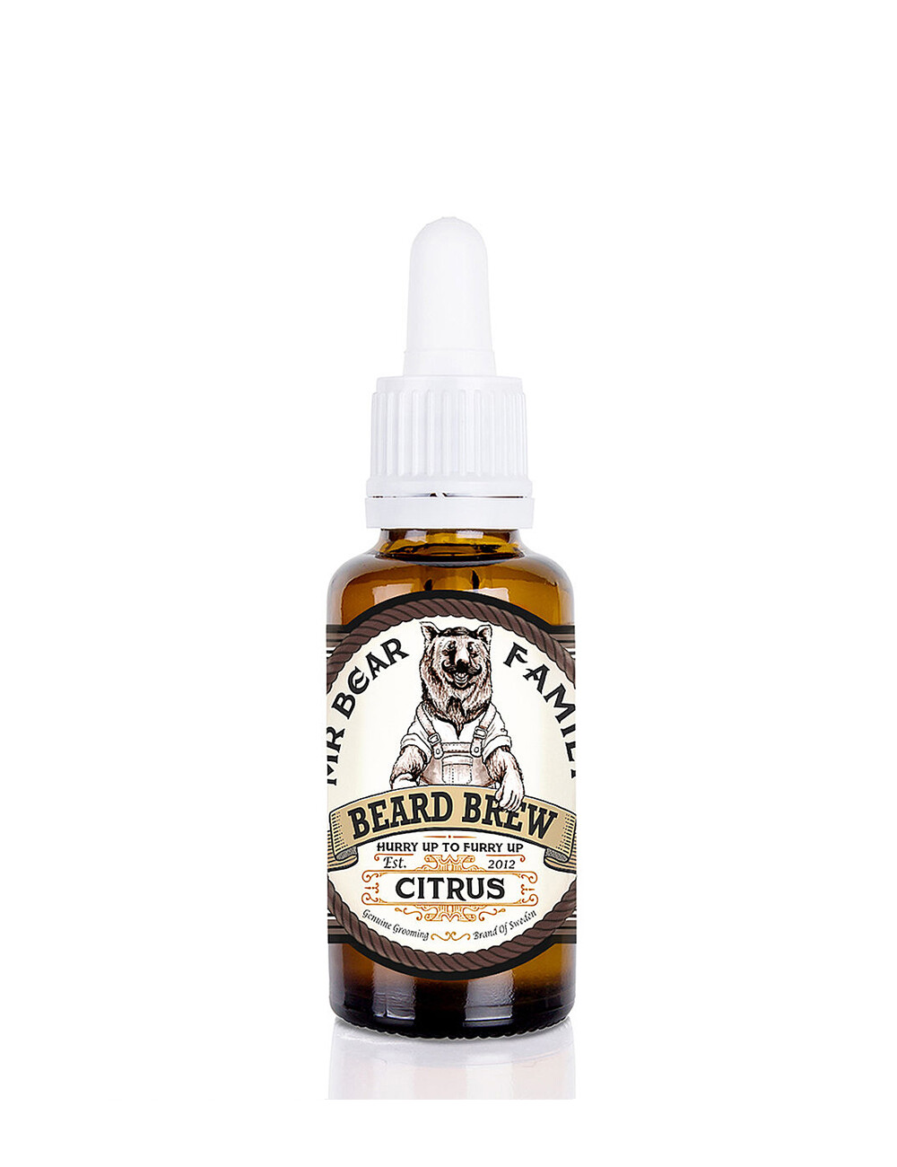 Mr Bear Family Citrus Beard Oil Brew Beard Care Moisturizing Conditioner 30ml
