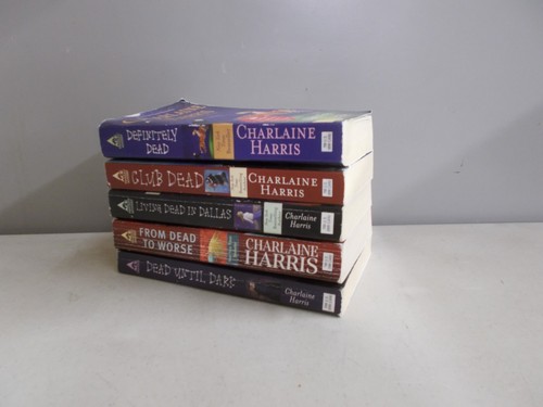 5 CHARLAINE HARRIS # SOOKIE STACKHOUSE DEAD DARK DALLAS CLUB DEFINITELY WORSE - Picture 3 of 4