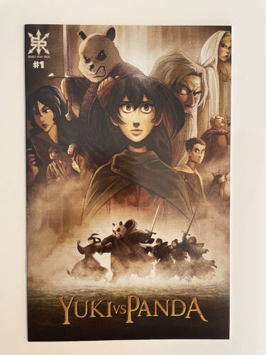 YUKI VS PANDA #1  Lord of the Rings Homage Izzy's Comic — Source Point Press NM+ - Picture 1 of 6