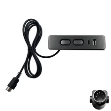 Power Recliner 2 Button 5 Pin Switch Hand Control Replacement with USB A C Ports