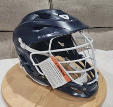 NWT Warrior Burn Lacrosse Helmet Boa - Blue & White - Size Large
