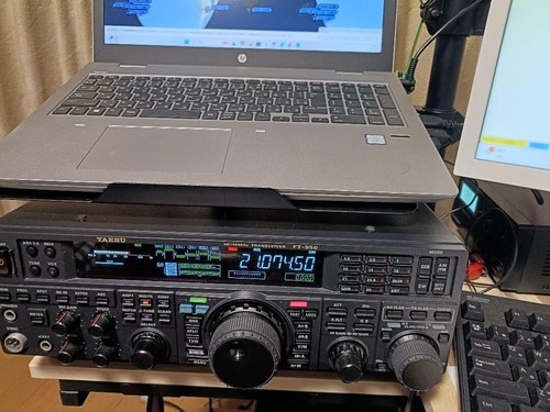 YAESU FT-950 HF 50MHz TRANSCEIVER with SCU17 FT8 rare USED JP - Photo 3/11