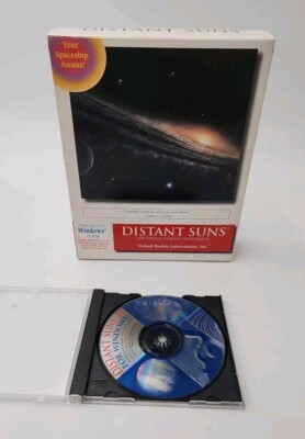 Distant Suns 2.0 For Windows Desktop Planetarium Virtual Reality Labs 1995 Retro