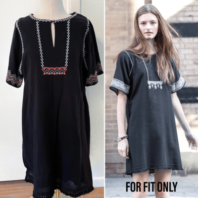 Lilla P Woven Cotton Gauze Embroidered Dress | eBay