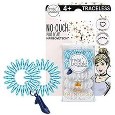 Invisibobble Traceless Spiral Hair Ties Strong Elastic Grip Coil Hair - 5 Pack