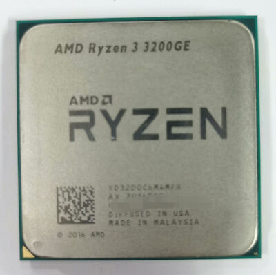 AMD Ryzen R3 3200GE 4-core 4-thread 4MB 35W 3.30GHz AM4 CPU processor