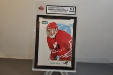 1994-1995 parkhurst hockey card #se260 jarome iginla program of excellence ksa 8