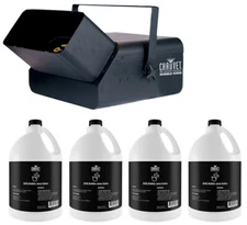Chauvet B550 Bubble King Professional Bubble Machine B-550 +4 FREE Gallons Fluid