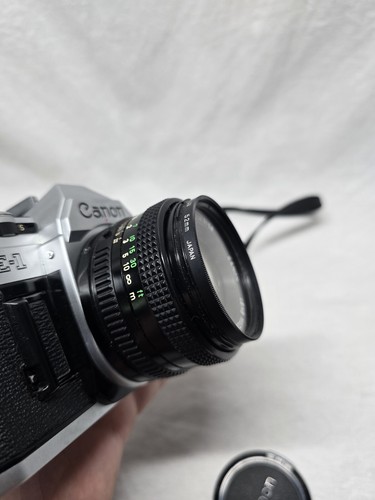 Canon AE-1 35mm Film Camera Canon 50mm Lens- NOT TESTED - Picture 17 of 23