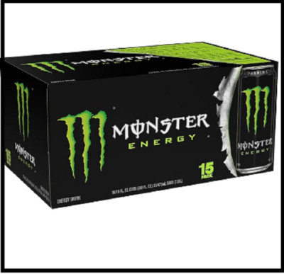Monster Energy Drink, Green, Original, 16 Ounce, Pack of 15 | eBay