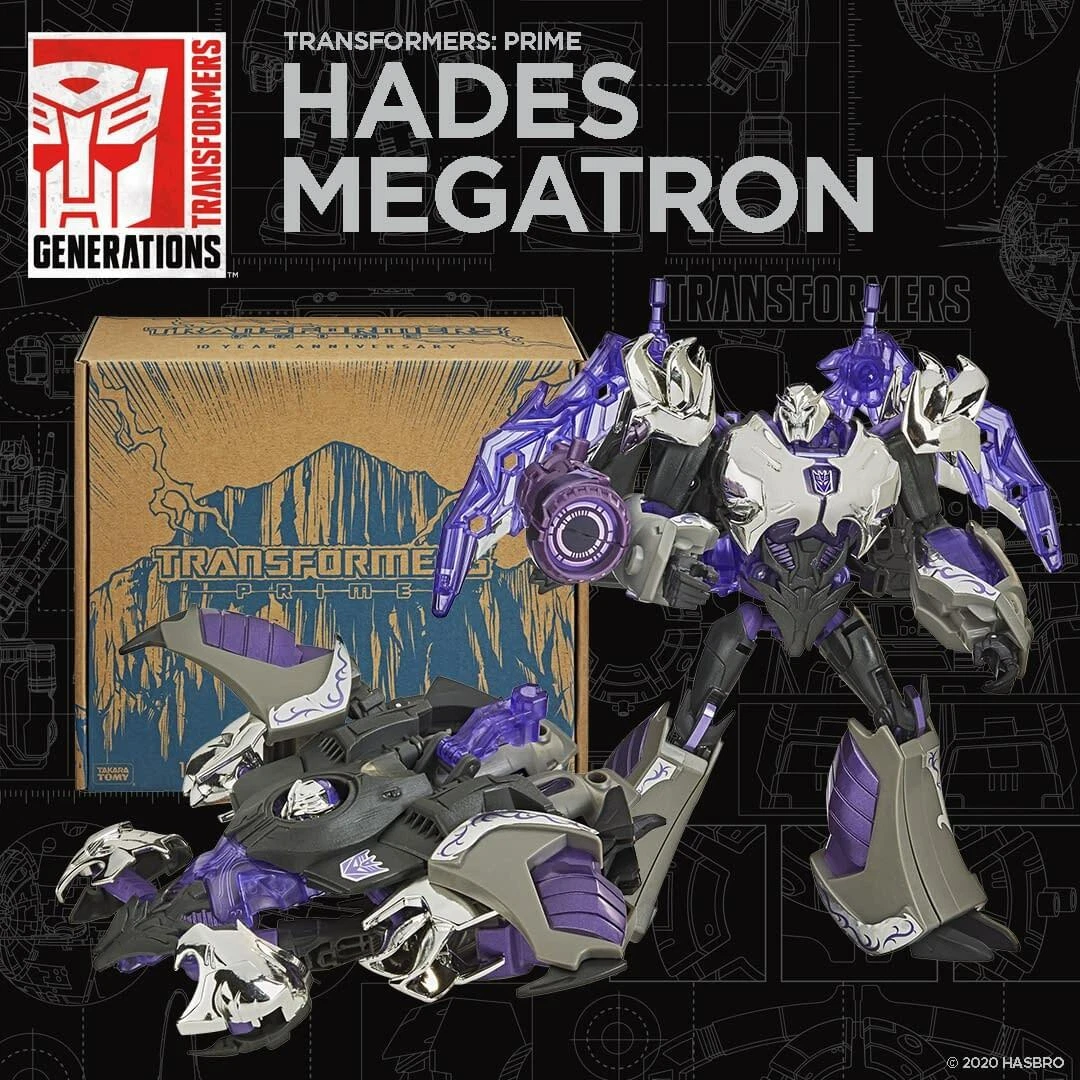 Hasbro Transformers Prime Hades Megatron Exclusive Animated