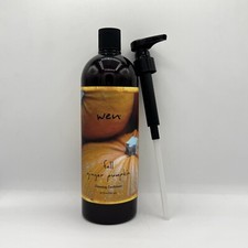 WEN Cleansing Conditioner Fall Ginger Pumpkin New Sealed Pump 32 fl oz/946 ml