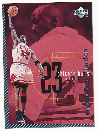 MICHAEL JORDAN 1998 UPPER DECK CHECKLIST #175 CHICAGO BULLS MINT D
