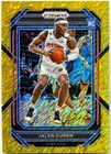 JALEN DUREN RC 2022-23 PANINI PRIZM GOLD SHIMMER FOTL ROOKIE SP 7/10 PISTONS