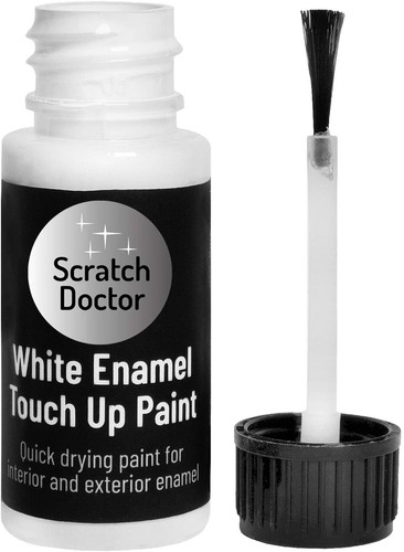 Scratch Doctor Enamel Touch Up Paint White 15ml - Picture 1 of 5