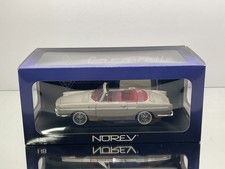 NOREV 185150 RENAULT CARAVELLE CABRIOLET + HARD TOP -GREY 1:18- GOOD IN BOX