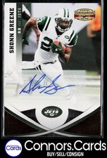 Shonn Greene Auto 2011 Panini Gridiron Gear #10 Autographs Gold /5