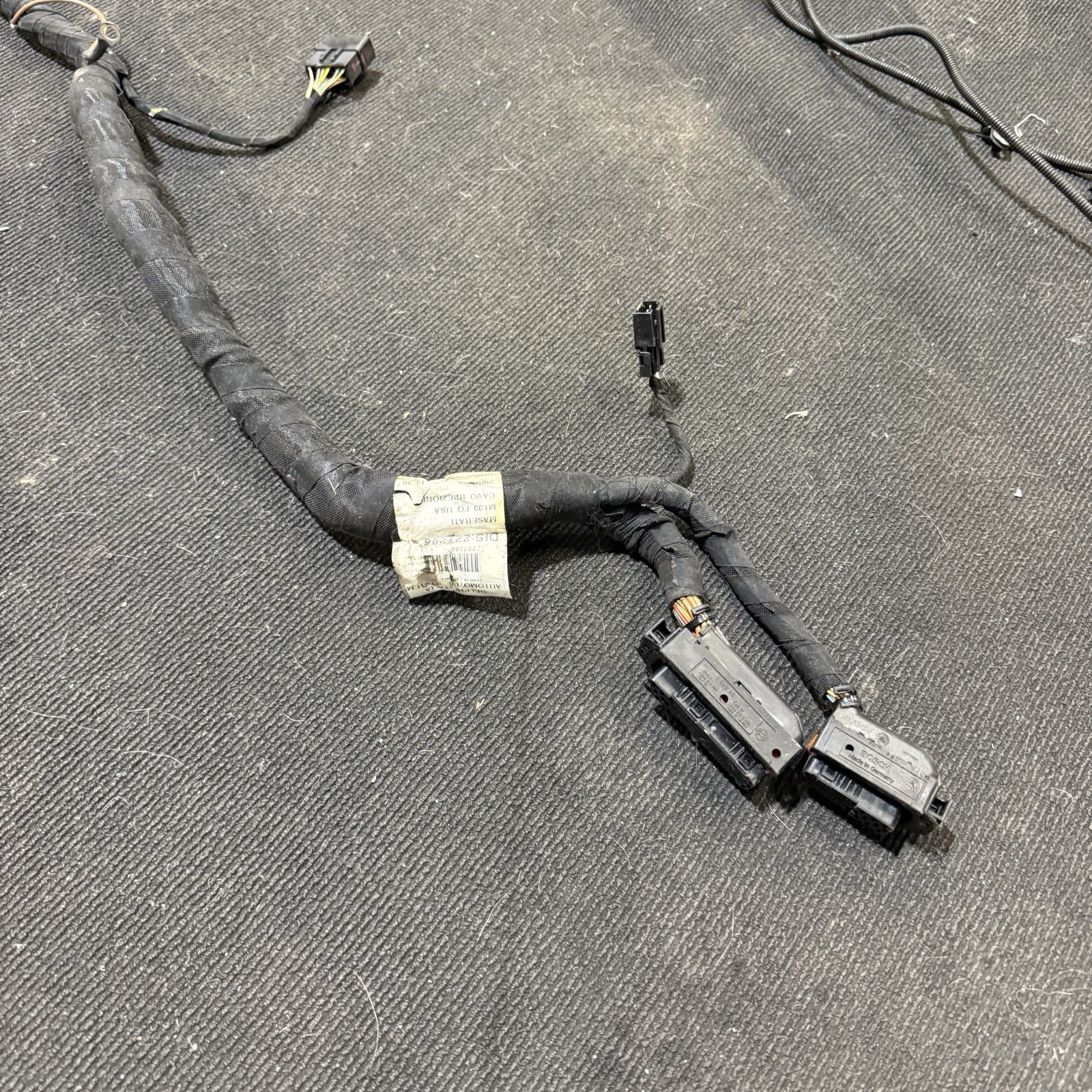 04-08 Maserati Quattroporte Engine Wiring Harness M139 F136