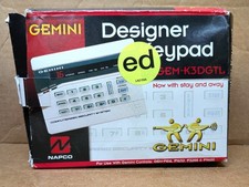 NAPCO GEMINI GEM-K3DGTL ALARM SYSTEM KEYPAD