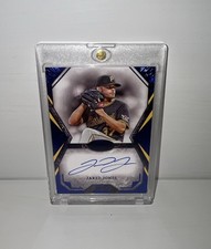 2025 Topps Tier One Jared Jones Talent Auto Blue /99 #TOTA-JJ Pirates