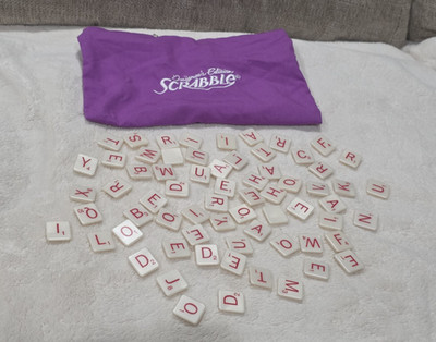 (REPLACEMENT TILES) Scrabble Pink Designer's Edition Toys R Us Exclusive 2008 