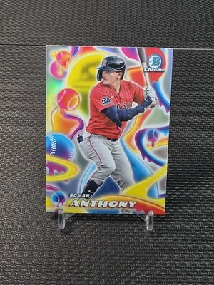 2025 Bowman Chrome - Melt Mashers Roman Anthony #MM-13 (RC)