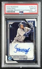 JOHN CRUZ PSA 10 2024 BOWMAN CHROME #CPA-JCZ AUTO 1ST PROSPECT YANKEES 0455