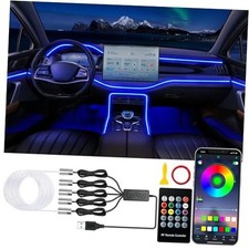 Car LED Lights, Interior Car Lights with Wireless APP/RF 5 IN 1-USB