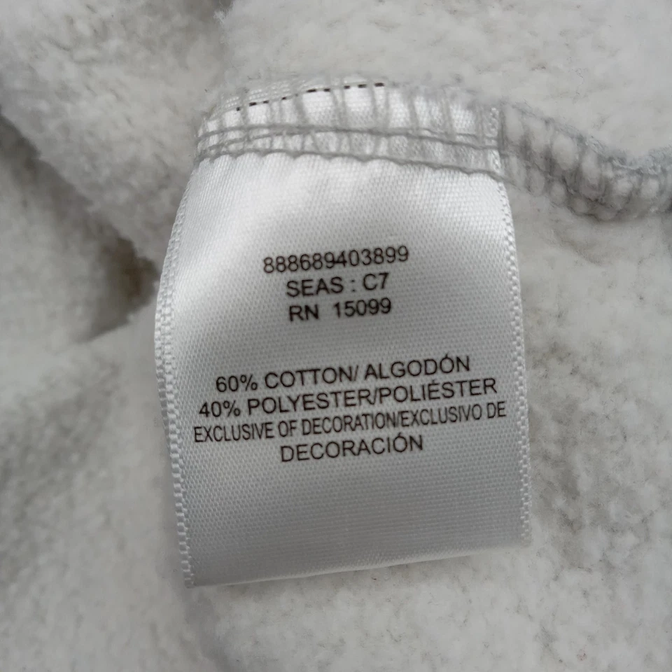 Everlast 卫衣男式大号圆领羊毛套衫运动标志毛衣 LS — 第 3/4 张图片