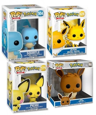 Pokémon Bitty POP! • Einzelfiguren • original Funko & ungeöffnet • DE