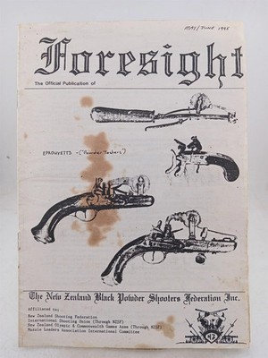Foresight- May/June 1995 by Nz Black Powder Shooters Federation. 4225r