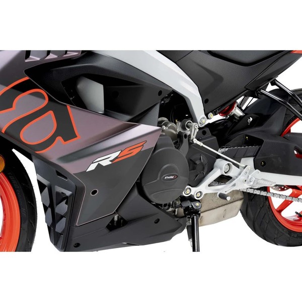 Puig Track Kurbelgehauseschutz Fur Aprilia Tuono 457 2025 Championship Schwarz-image