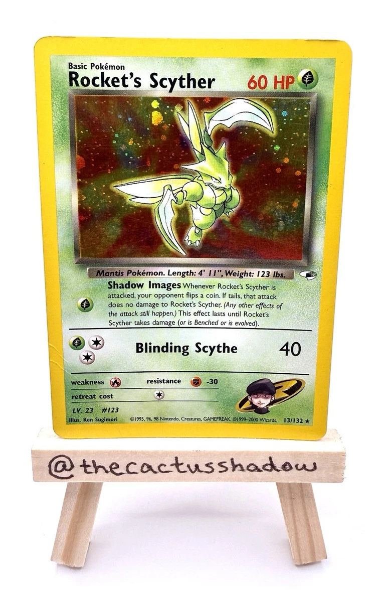 円卓　13 Rocket's Scyther 013/132 Gym Heroes for sale | eBay