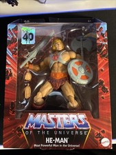Mattel Masters of the Universe Masterverse 40th Anniversary He-Man 7 in...