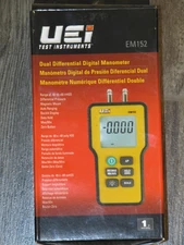 NEW UEI TEST INSTRUMENTS EM152 Dual Differential Digital Manometer