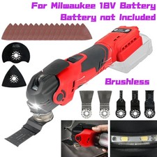 Cordless Oscillating Multi Tool for Milwaukee 18V Battery, Brushless Multi-Tool