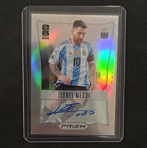 Panini 2026 Prizm FIFA World Cup 2012 Throwback Leo Messi ARG #12-LM Auto /199
