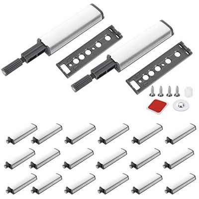 20Pack Push to Open Door Catch, Heavy Duty Touch Latch, Magnetic Push Latches...