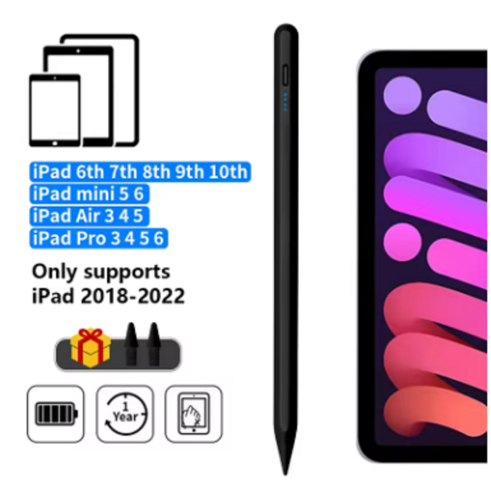 2 1 Palm Rejection Power Display Ipad Accessories Ipad 2022 