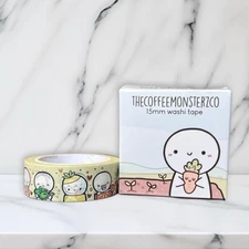 TheCoffeeMonsterzCo TCMC | Fruits & Veggies 1.0 Washi Tape
