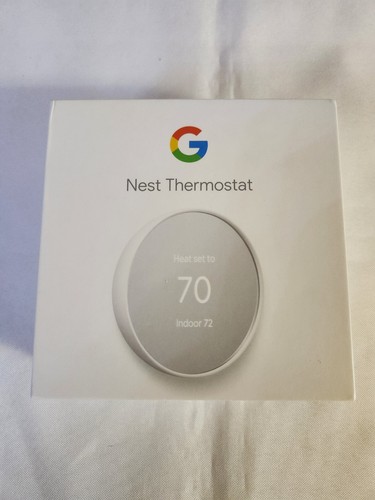 Google G4CVZ NEST SMART Programmable Wi-Fi Thermostat! OPENED BUT NEVER USED!