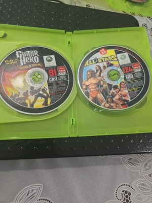 Xbox Official Demo Discs - Guitar Hero World Tour & WWE All Stars Combo