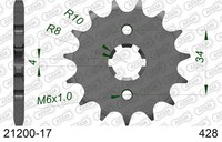 Ritzel Antriebsritzel 17-ZäHne 428-Teilung FüR Yamaha DT 125 LC Bj. 1982-1984