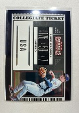 2019 Panini Elite Extra Edition - USA Collegiate National Team Tickets Luke...