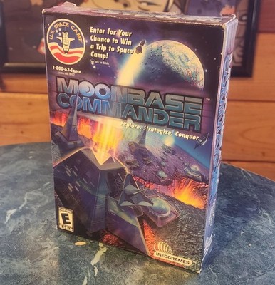 Moonbase Commander PC DVD Open Box 742725237452| eBay