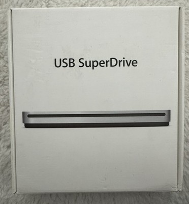 Apple USB Superdrive  MacBook CD DVD externes Laufwerk Brenner USB PC Mac