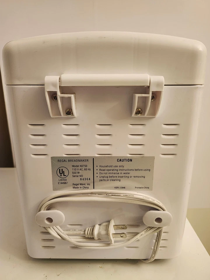 Panificadora automática Regal Bread Chef vintage (funciona, limpia. Necesita remo) Foto 4 de 4