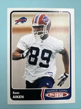 2003 Topps Total Football - SAM AIKEN RC #466 - Buffalo Bills