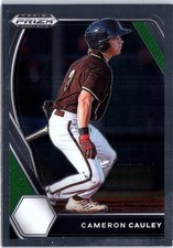 Cameron Cauley 2021 Panini Prizm Draft Picks #PDP73 Barbers Hill (TX) Eagles