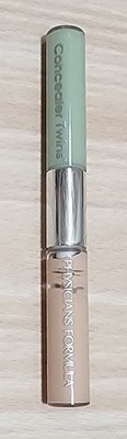 Physicians Formula TWINS 2 in 1 GREEN LIGHT Cream Concealer #3055 - NO BOX AS IS